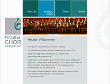 Tablet Screenshot of figuralchor-frankfurt.de